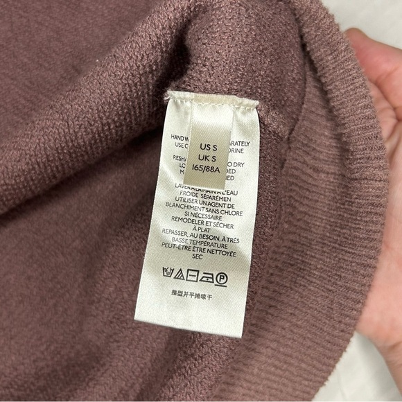 Free People Ottoman Slouchy Tunic Top Sweater Women’s Small Nutmeg Brown - Picture 10 of 12